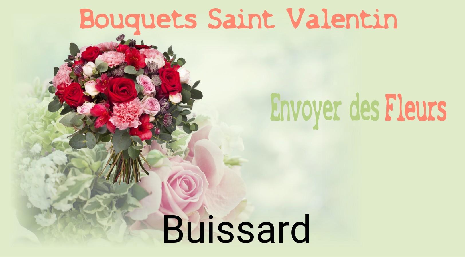 Roses de Saint-Valentin livrées à Buissard